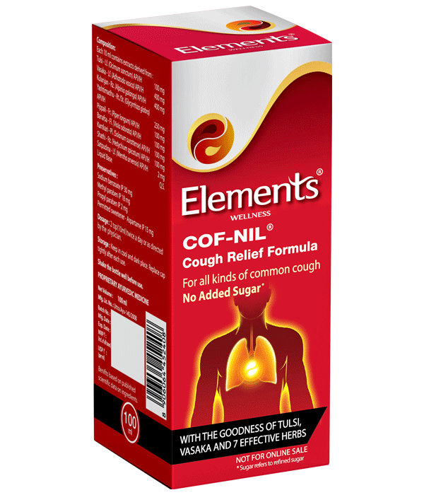 Elements Wellness Cof Nil Cough Relief Formula 100 ml - Image 2