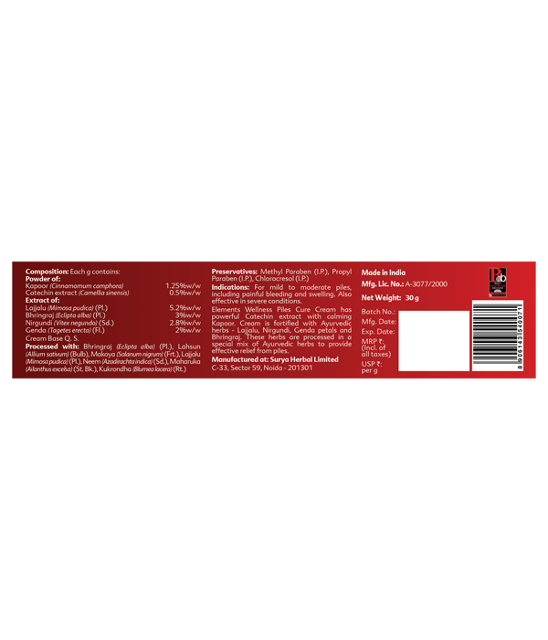 Elements Wellness Piles CC Cream (30g) - Image 3