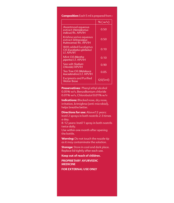 Elements Wellness Pro Nasika Nasal Spray (20 ml) - Image 3
